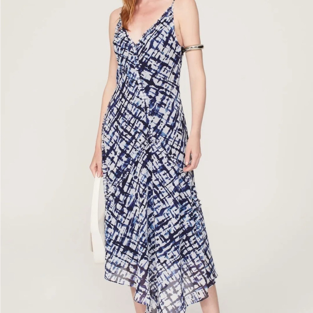 Jason Wu Women's Blue Pattern Dress, S8